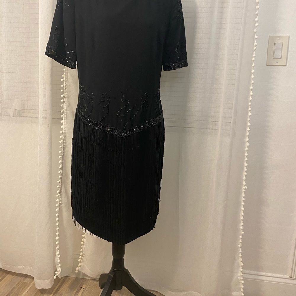 Rimini vintage beaded dress, size 10